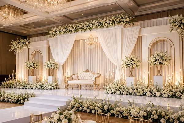 All-White Floral